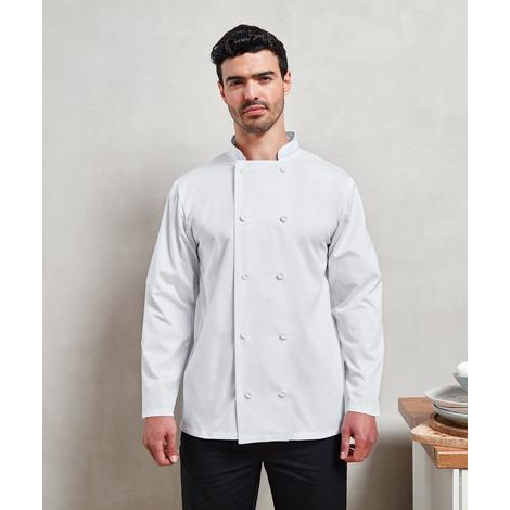 Veste de cuisinier à Manches Longues-PREMIER