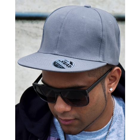 Casquette 6 panneaux Bronx Original Flat Peak Snap Back RESULT HEADWEAR