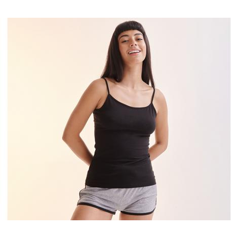 Débardeur « Feel good » stretch à fines bretelles pour femmes -SF WOMEN