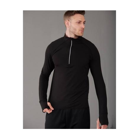 Haut Manches Longues zip ¼ Homme-TOMBO