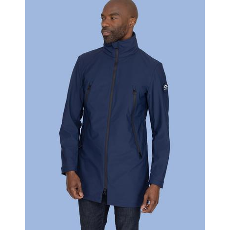 Veste Longue Ajustée Imperméable-MUSTAGHATA