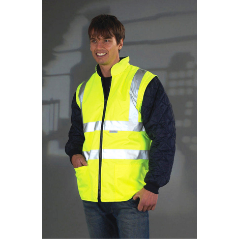 Veste matelassée avec Manches amovibles Hi-Vis YOKO