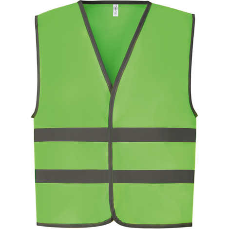 Gilet avec bordure et bandes réfléchissantes-YOKO