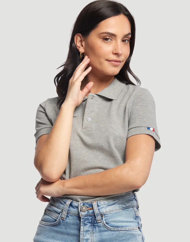 WABEAUVOIR - Polo Manches Courtes Femme Made in France - Image 3