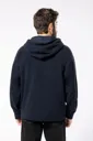 K949 - Sweat-shirt à capuche oversize en micropolaire recyclée  - Image 1