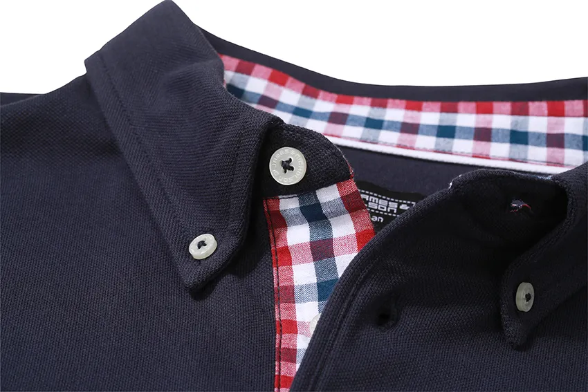 JN964 - Polo Homme avec inserts contrastés Plain 200  - Image 2