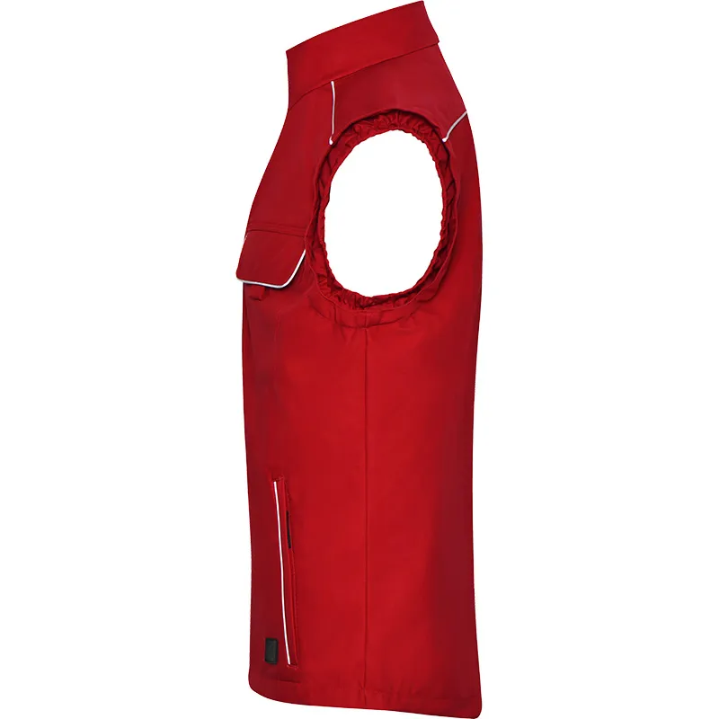 JN881 - Bodywarmer Léger Softshell Workwear\nFermetures Zippées - Image 3