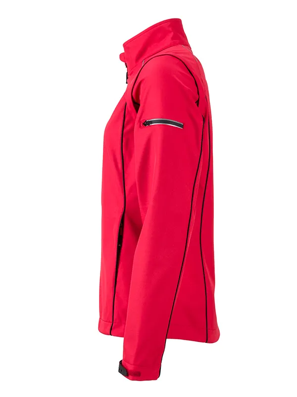 JN1121 - Ladies Zip-Off Softshell Jacket - Image 2