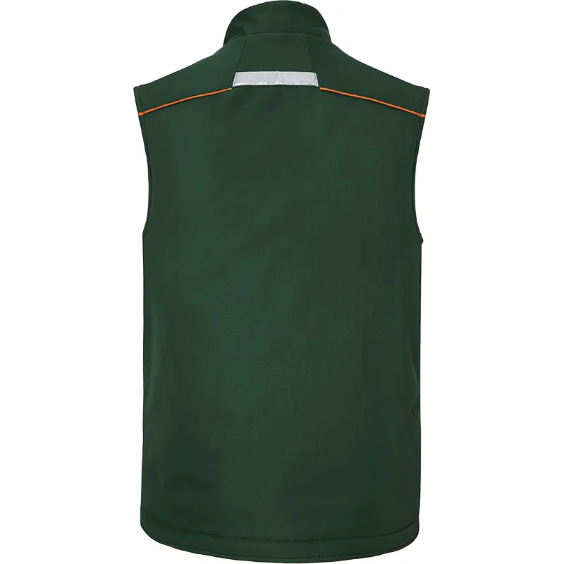 JN854 - Bodywarmer softshell Workwear Col montant avec intérieur polaire - Image 1