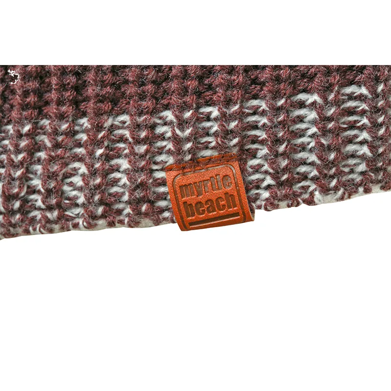 MB7993 - Bonnet Tricot\nUnisex\nForme Extra Longue\nBord Côte Stri - Image 1