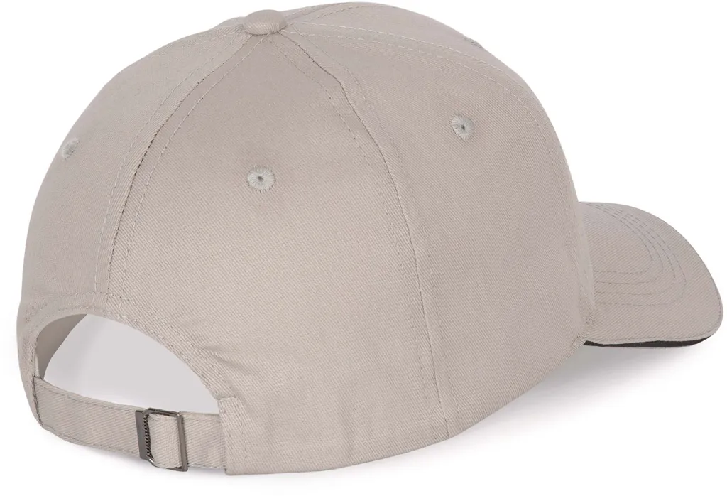 KP191 - Casquette avec sandwich contrasté - 6 panneaux - Image 1