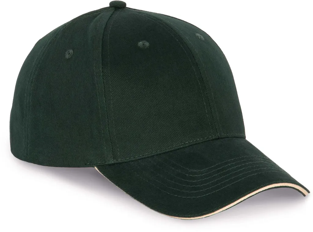 KP185 - Casquette sandwich contrasté - 6 panneaux - Image 1