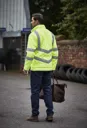 YOHVW706 - Hi Vis Kensington Jacket (with Fleece Lining) - Image 1