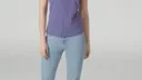 K381 - T-shirt Femme Manches Courtes encolure V 180  - Image 2