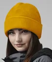BF243R - Recycled Fleece Cuffed Beanie - Image 1