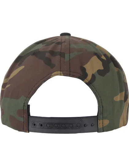 FXT6089TC - Classic Snapback 2-Tone Camo Cap - Image 1