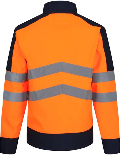 RETRA625 - Pro Hi-Vis Softshell Jacket - Image 1