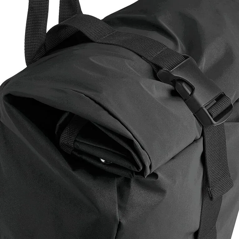 BG138 - Reflective Roll-Top Backpack - Image 1