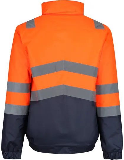 RETRA218 - Pro Hi-Vis Classic Bomber Jacket - Image 1