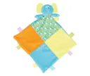Doudou Plat Multicolore Éléphant-MUMBLES
