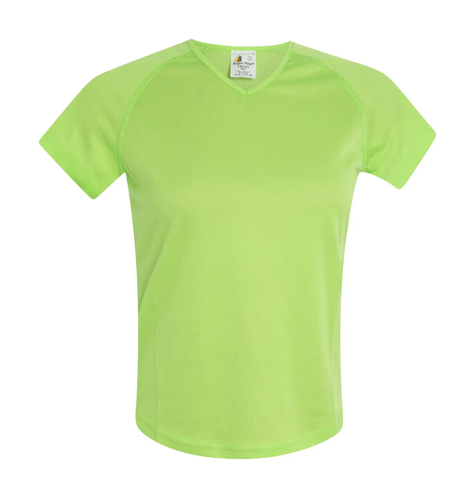 T-shirt 100% Polyester ECOTEX Femme-Acqua Royal