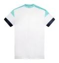 T-shirt 100% Polyester FLAG Femme-Acqua Royal