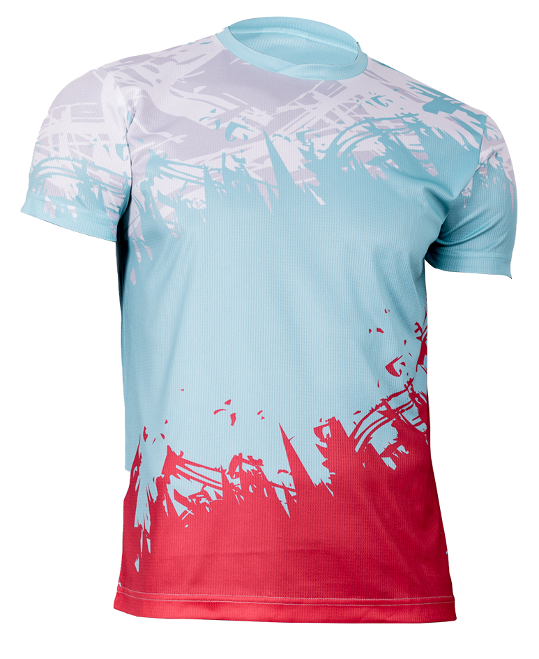 T-shirt TROPIC Adulte-ACQUA ROYAL