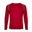 T-shirt 100% polyester REFLECTANTE Manches Longues ACQUA ROYAL