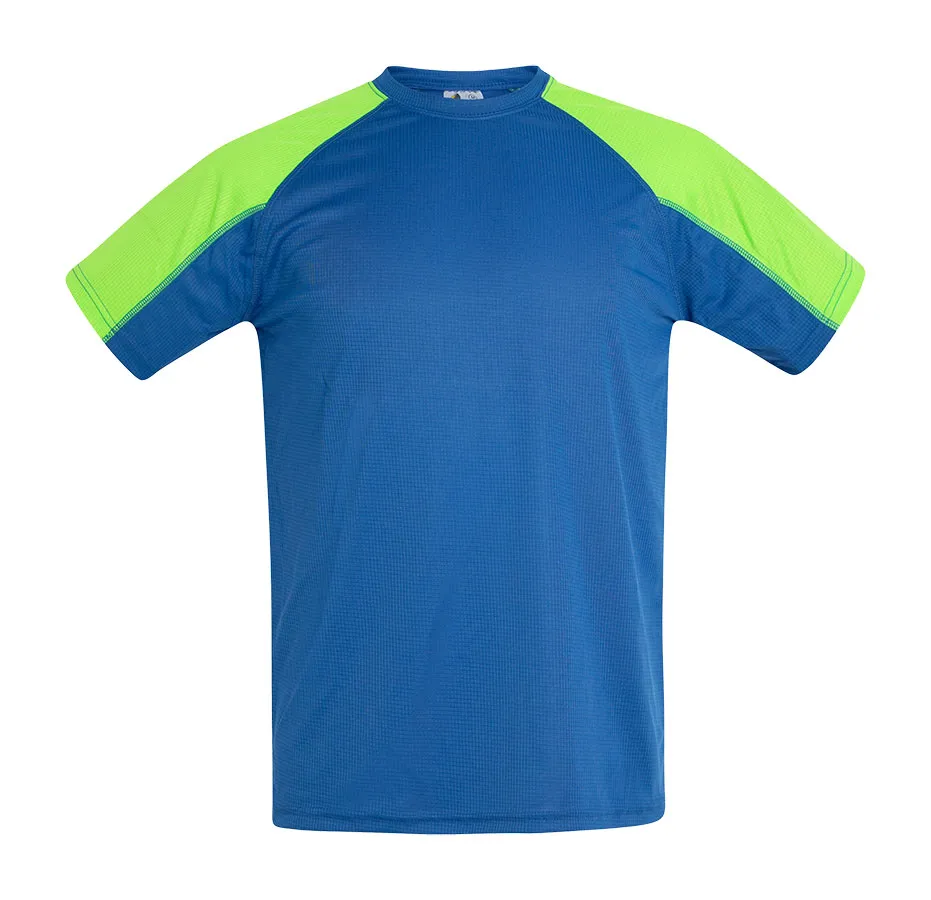 T-shirt 100% Polyester Fantaisie COMBO ACQUA ROYAL