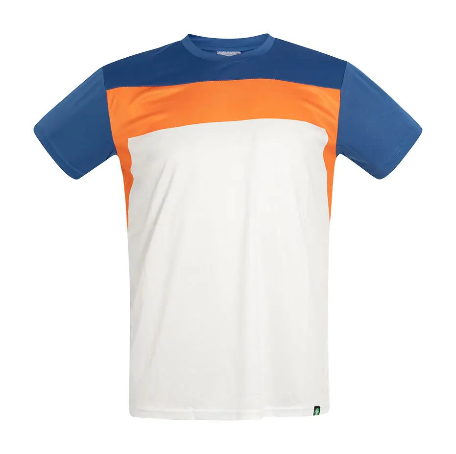 T-shirt Recyclé  ICON TRICOLOR-ACQUA ROYAL