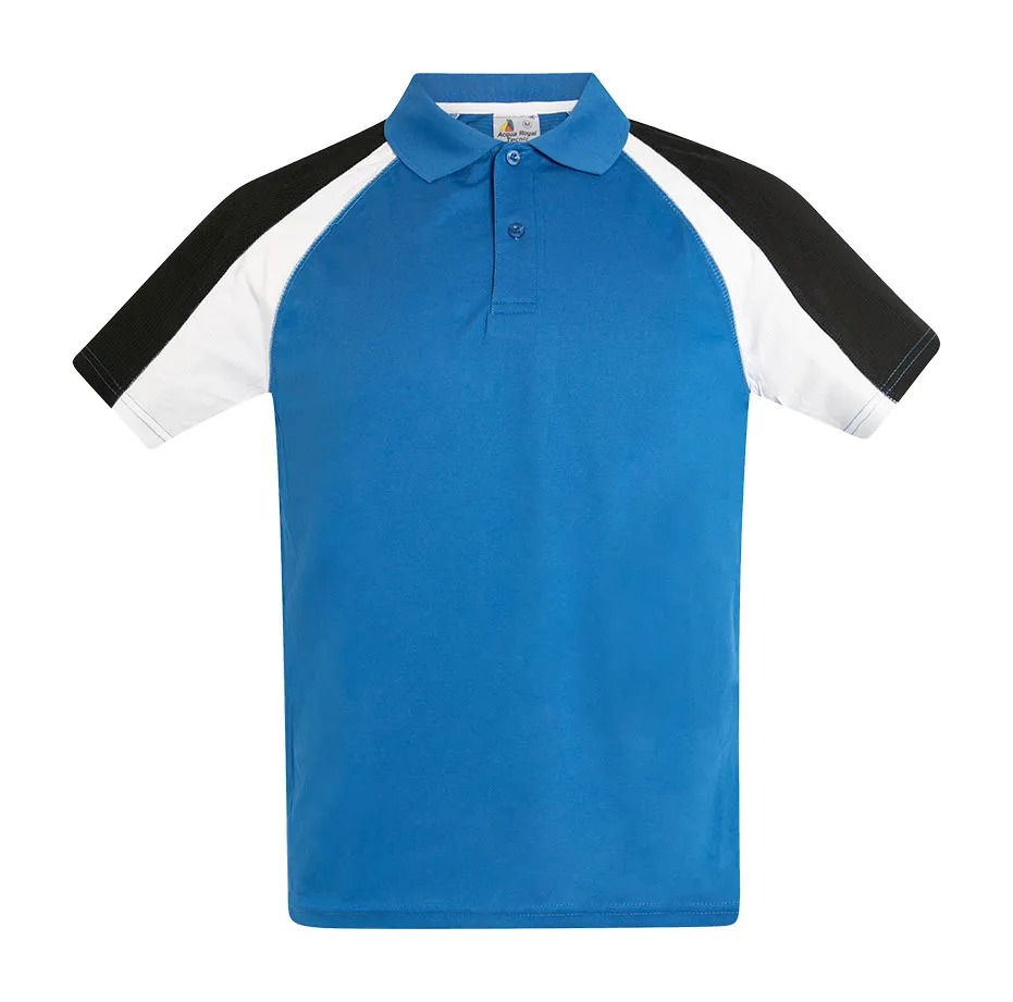 Polo technique OPEN Enfant 100% polyester ACQUA ROYAL