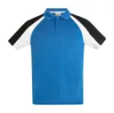 Polo technique OPEN Enfant 100% polyester ACQUA ROYAL