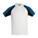 Polo technique OPEN Enfant 100% polyester ACQUA ROYAL