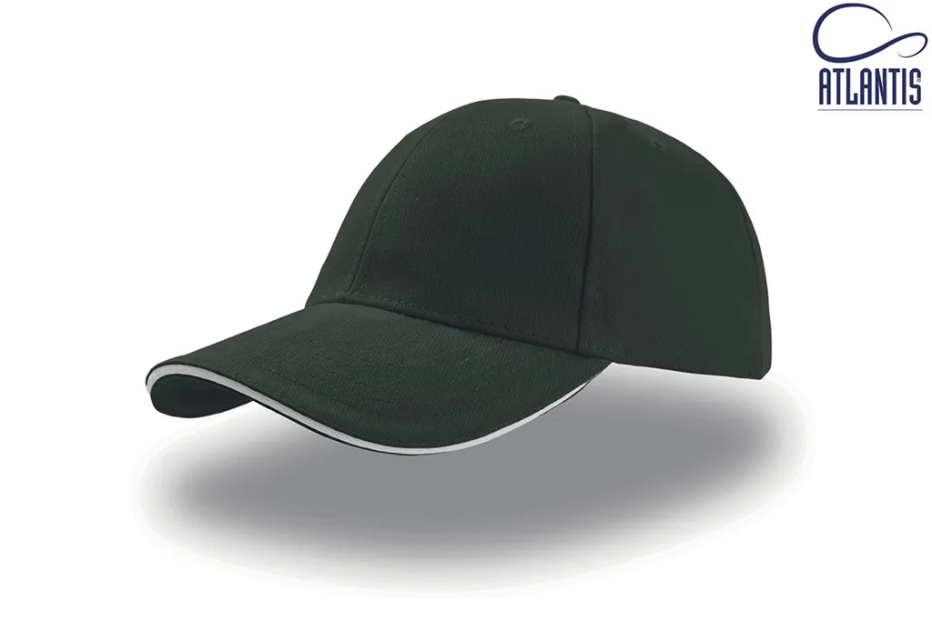 Casquette 6 panneaux brossé Liberty Sandwich-ATLANTIS