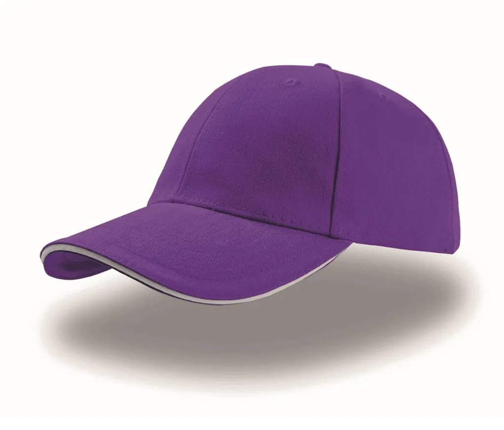 Casquette 6 panneaux brossé Liberty Sandwich-ATLANTIS
