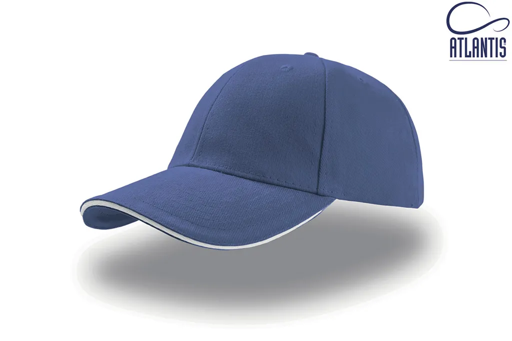 Casquette 6 panneaux brossé Liberty Sandwich-ATLANTIS