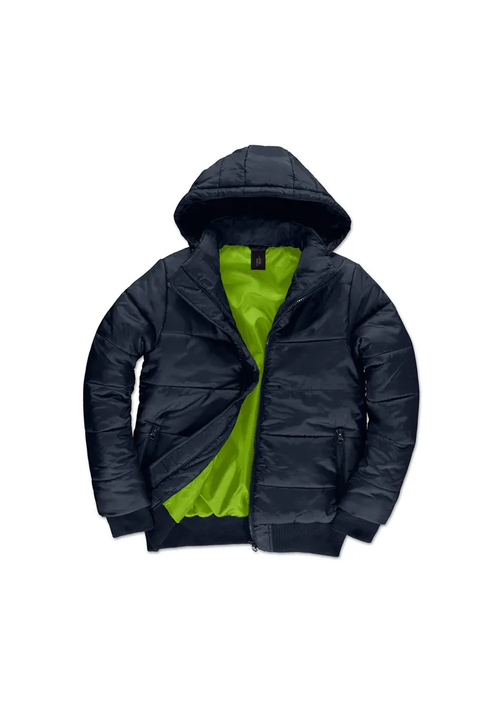 Blouson doudoune Capuche  SUPERHOOD MEN B&C