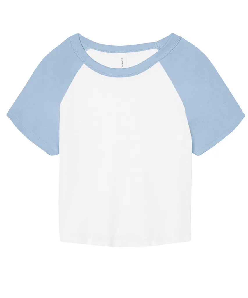 WOMEN'S MICRO RIB RAGLAN BAB-Bella