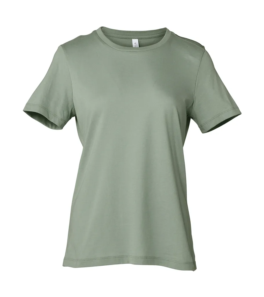 Women's Relaxed Jersey Manches Courtes T- BELLA&CANVAS