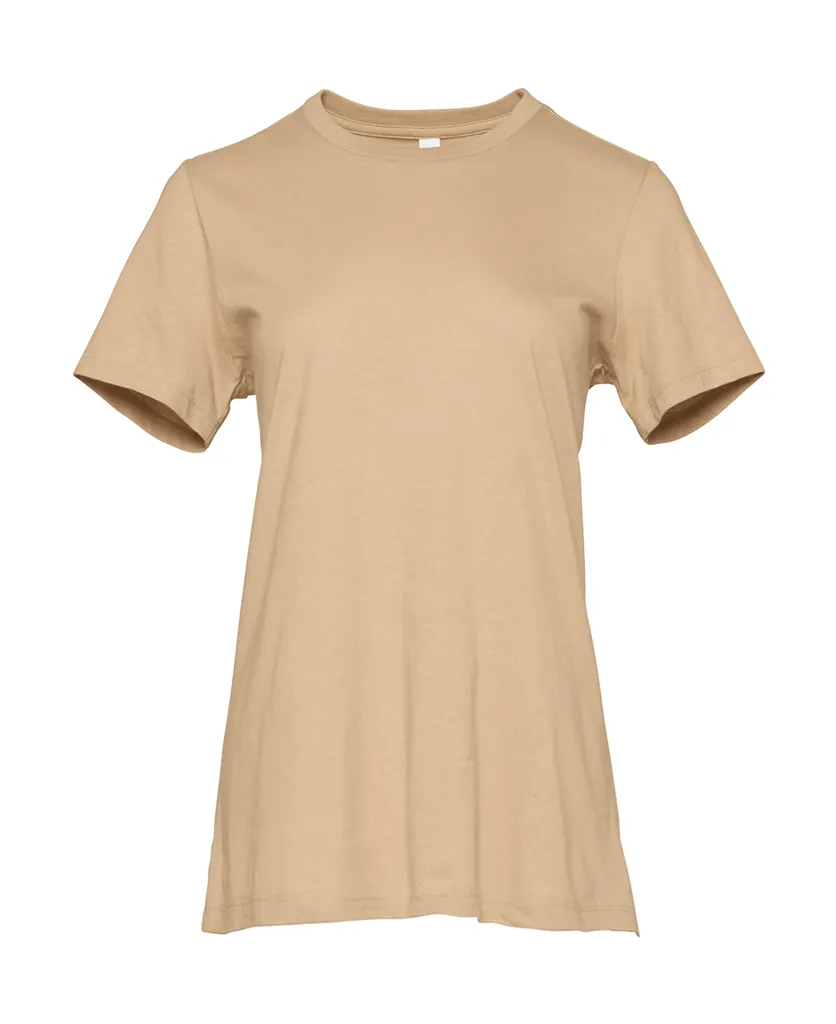 Women's Relaxed Jersey Manches Courtes T- BELLA&CANVAS