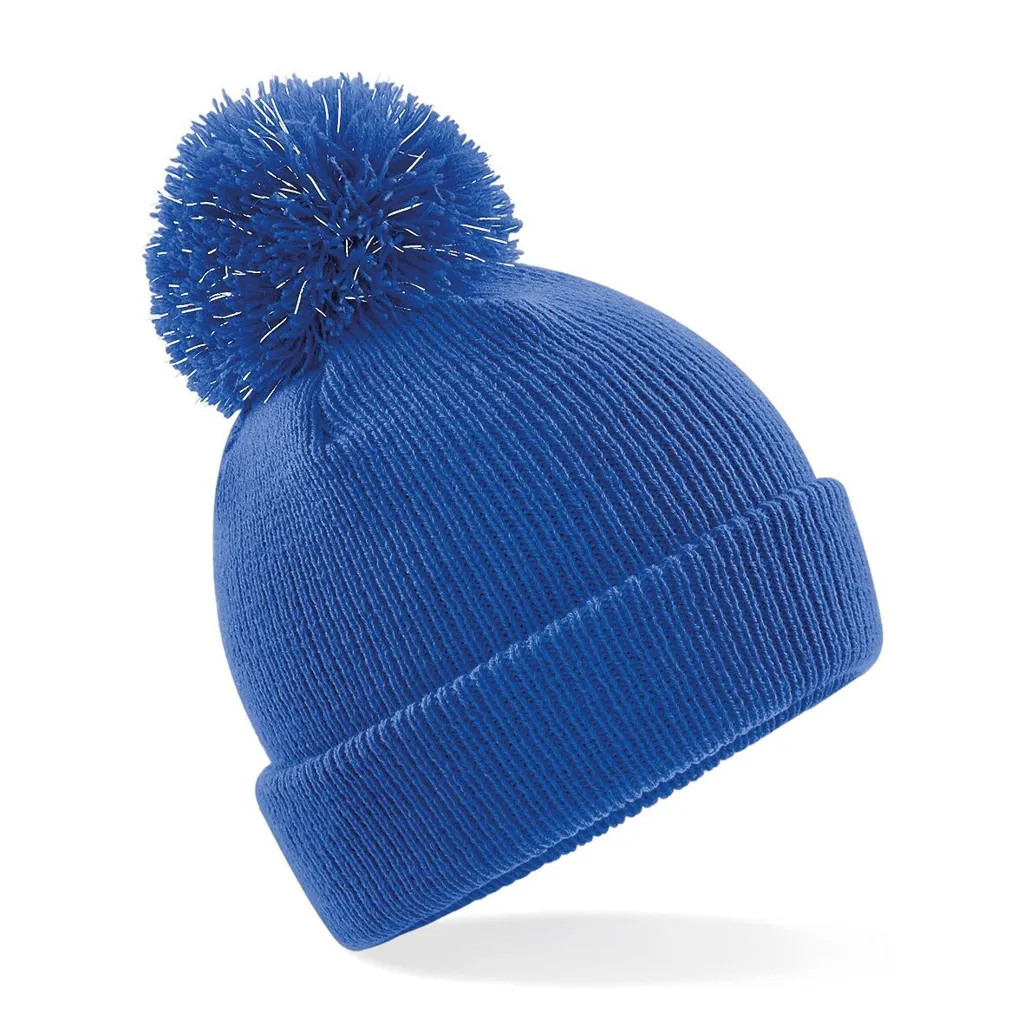 Junior Reflective Bobble Beanie-BEECHFIELD