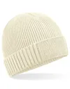 Organic Cotton Engineered Patch Beanie-Beechfield