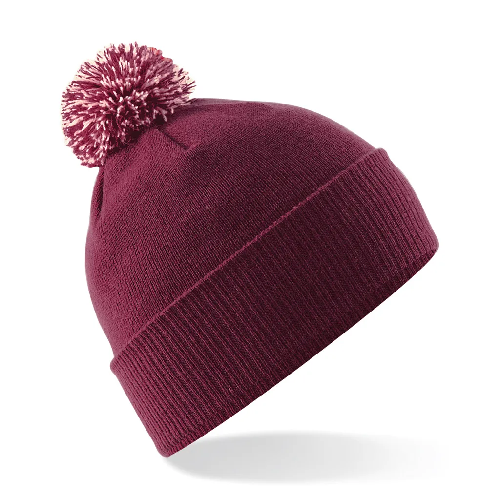 Bonnet avec pompon Snowstar duo beanie BEECHFIELD