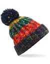Corkscrew Pom Pom Beanie-BEECHFIELD