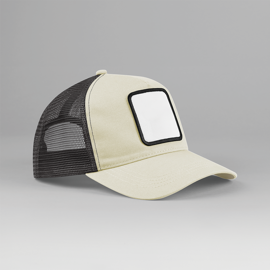 Casquette trucker 5 panneaux avec patch carré BEECHFIELD