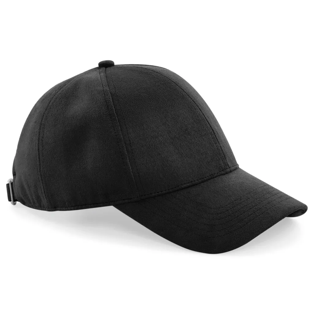 Faux Suede 6 Panel Cap-BEECHFIELD