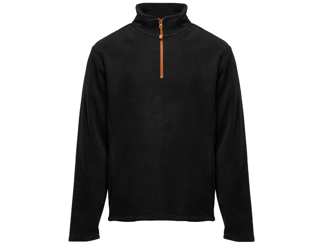 Polaire col zippé PERSIC-BLACK&MATCH