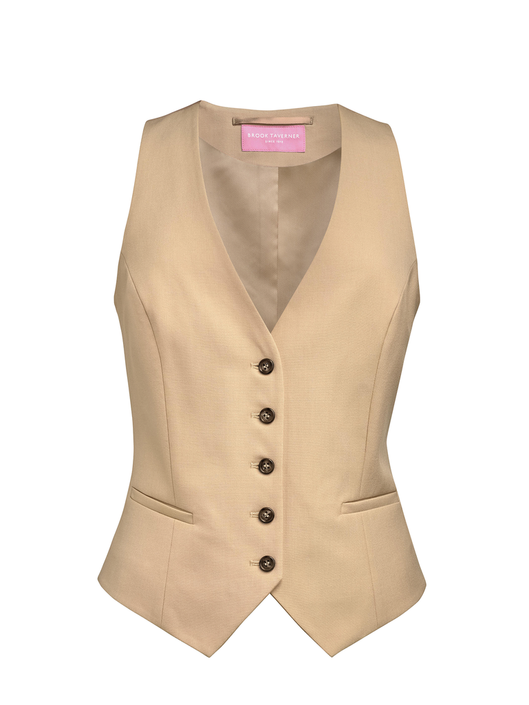 Gilet femme Béatrice coupe cintrée BROOK TAVERNER