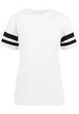 Ladies Mesh Stripe T-shirt-BUILD YOUR BRAND