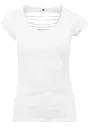 Ladies Back Cut T-shirt-BUILD YOUR BRAND